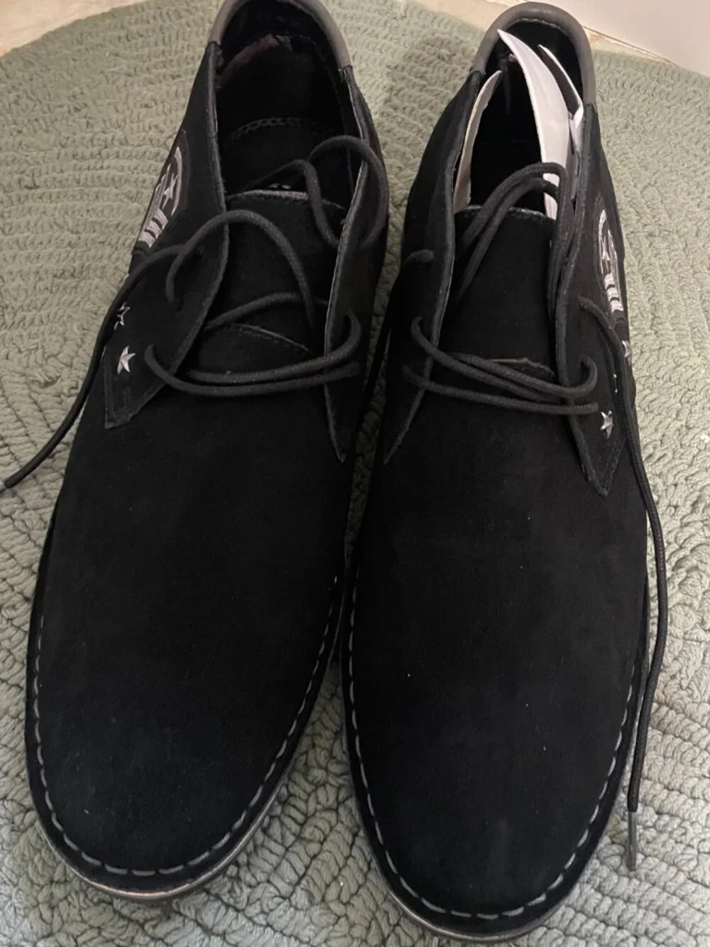 Kenneth Cole - Reaction Desert Sun Embellished Suede Chukka Boots Men's 11.5 NWT